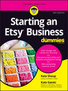 Cover image for Starting an Etsy Business For Dummies